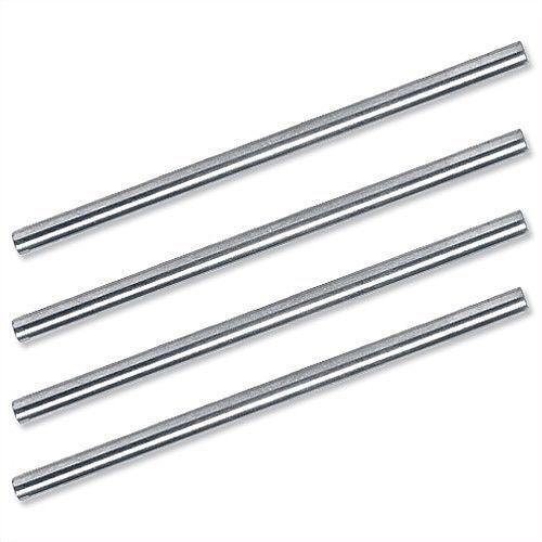 Risers Rods Standard Silver 115mm x 4