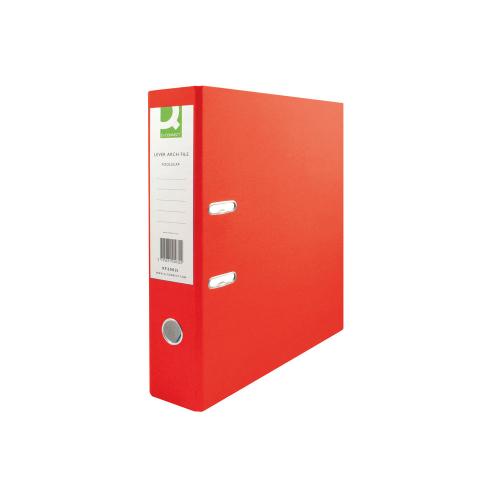 70mm Lever Arch File Polypropylene A4 Red KF20021 x 1