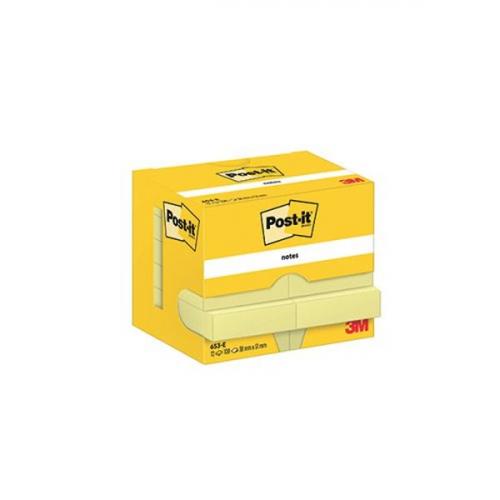 3M Post-it Note 38x51mm Yellow x 12