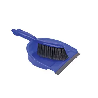 Professional Dustpan & Brush Set - Blue x 1 