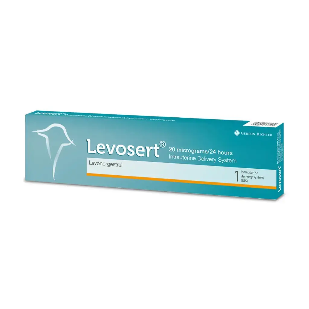 Levosert Intrauterine IUD 20mcg/24hrs 
