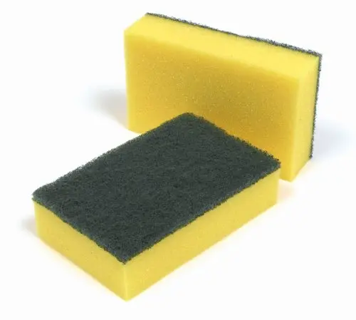 Large Sponge Back Scourer 140x70x40mm x 10