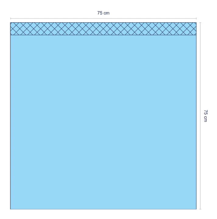Sterile Adhesive Drape 3ply 75 x 75cm x 72