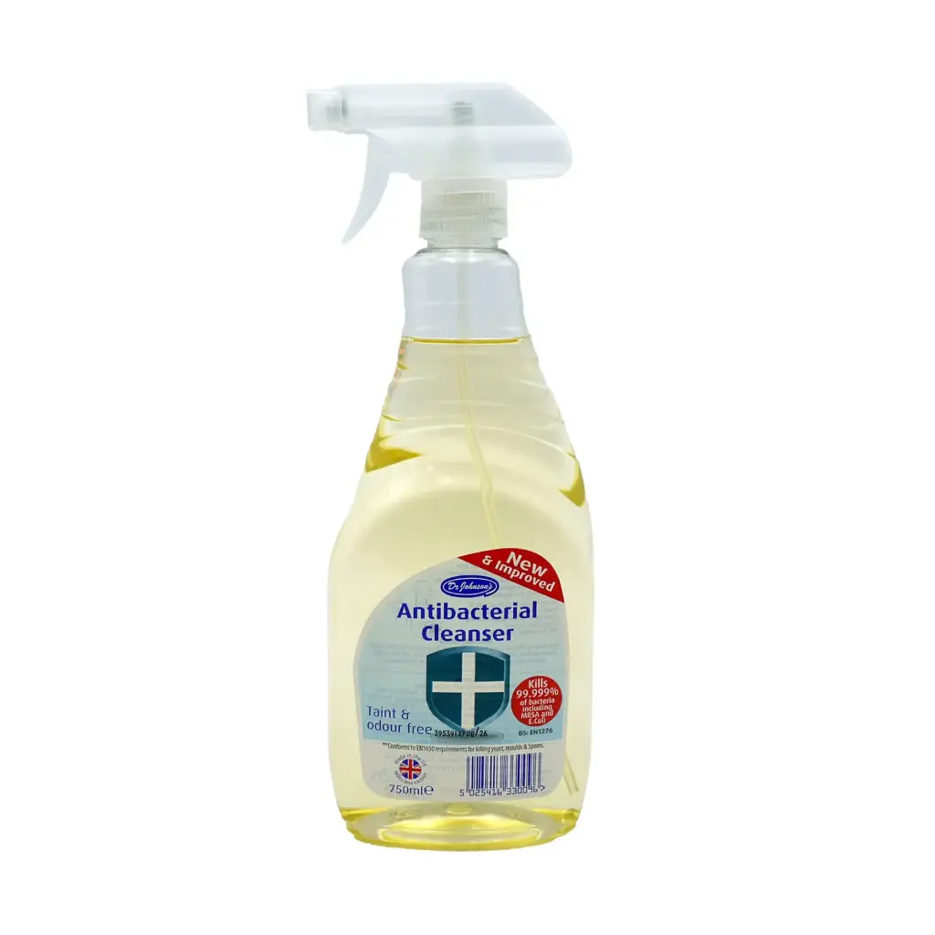 Dr Johnson Antibacterial Cleaner Trigger Spray 750ml