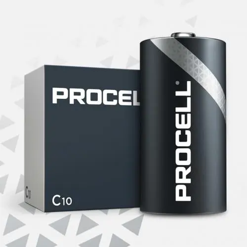 Duracell Procell Battery C 1.5V x 10 