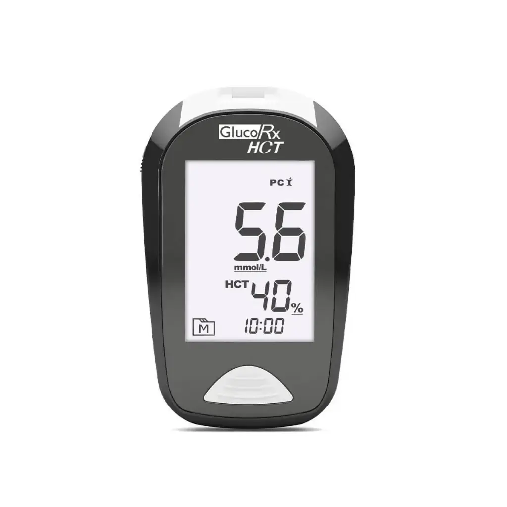 GlucoRX HCT Blood Glucose & Ketone Meter