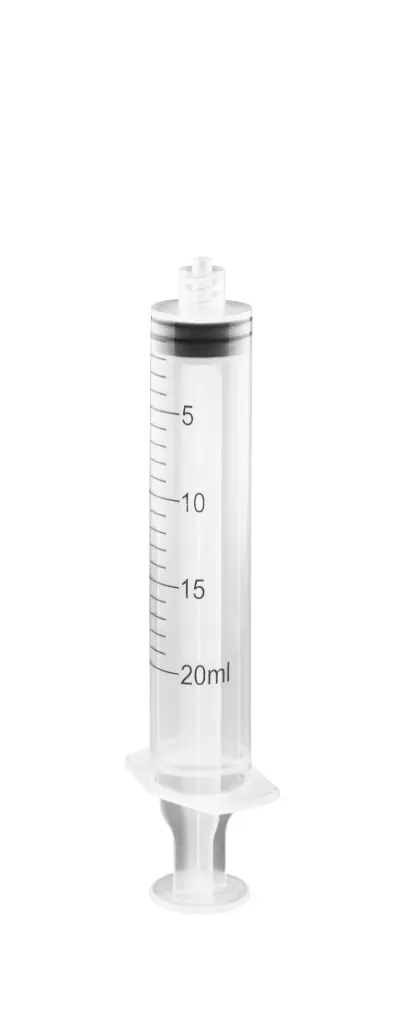 Unifine Syringes 20ml Luer Lock Central Tip x 50