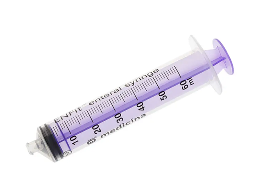 Enteral/Oral Enfit 60ml Luer Lock Syringe x 60