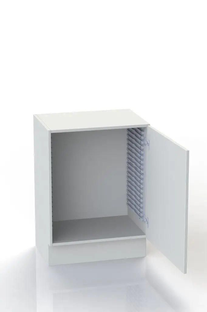 C5 Cabinet 600 Facing x900, RH Door - Racking Only