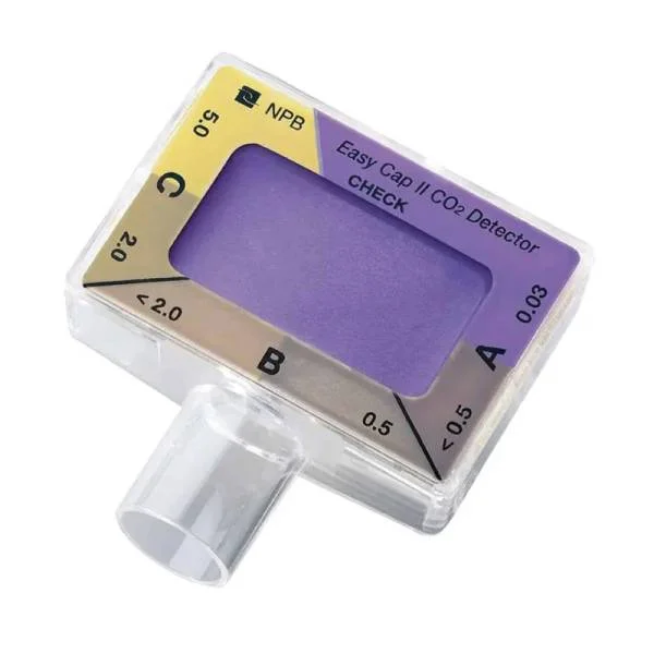Covidien Nellcor Easy Cap Colourimetric End-Tidal CO2 Detector – Adult