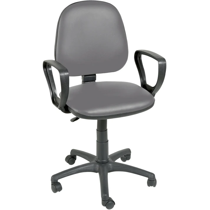 Gas Lift Chair with Arms - Feather