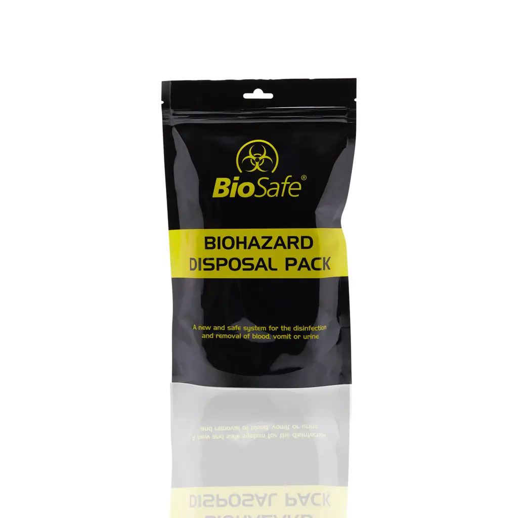 BioSafe Body Spill Clean-Up Kit Blood, Urine and Vomit, - Single