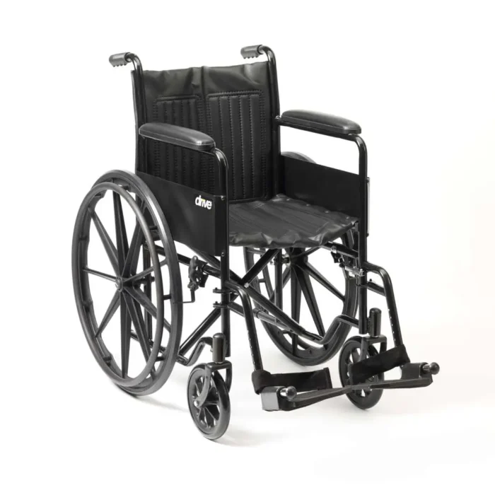 Steel Transit Wheelchair Self Propelled