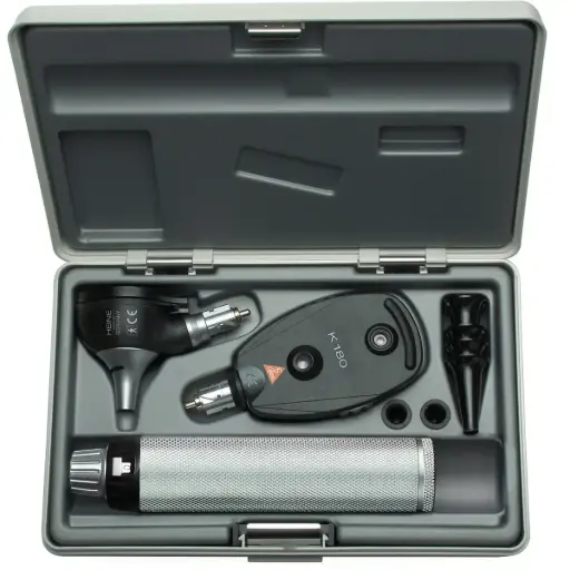 [MD01131] K180 Set 3.5V – K180 F.O. Otoscope + K180 Ophthalmoscope + BETA4 USB Rechargeable Handle