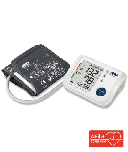 [MD01156] A&D Medical UA-1020-W Upper Arm Blood Pressure Monitor