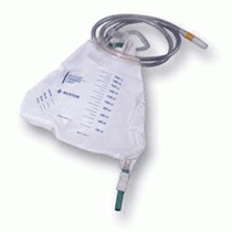 [MD01280] Catheter Leg Bag with 10cm inlet, 500ml - x 10