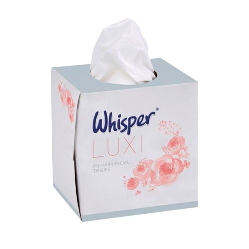 [MD01617] Luxi Premium White Facial Tissues (2-ply, 70 Sheets) x24 Box