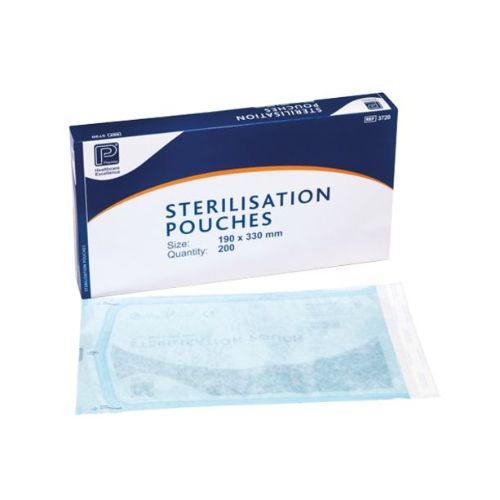 [MD01632] Self-Seal Sterilisation Pouches - 19cm x 33cm - 200