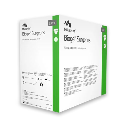 [MD01876-7.5] Biogel Powder Free, Sterile Gloves x 50 pairs, 7.5