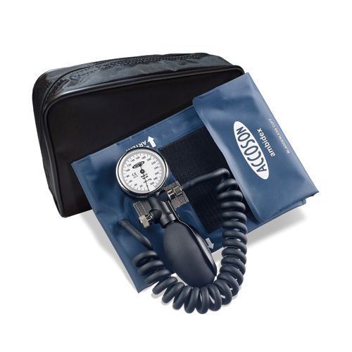 [MD02096] Accoson Duplex Aneroid Hand Model with Adult Ambidex Cuff