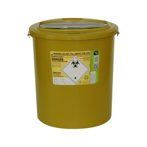 [MD02532-YL] SHARPSGUARD 22L XA Sharps Bin - Yellow DD439YLR