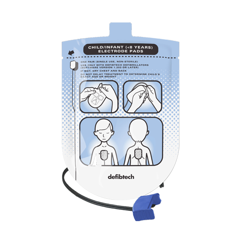 [MD02907] Defibtech Paediatric Defib Pads (Pair) For Lifeline AED