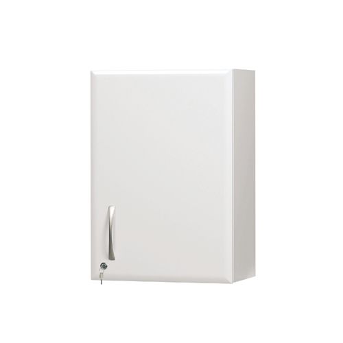 [MD03785-WH] 50cm Wall Cabinet (with lock) - Gloss White