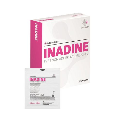 [MD03958] Inadine Dressing 9.5cm x 9.5cm x 10