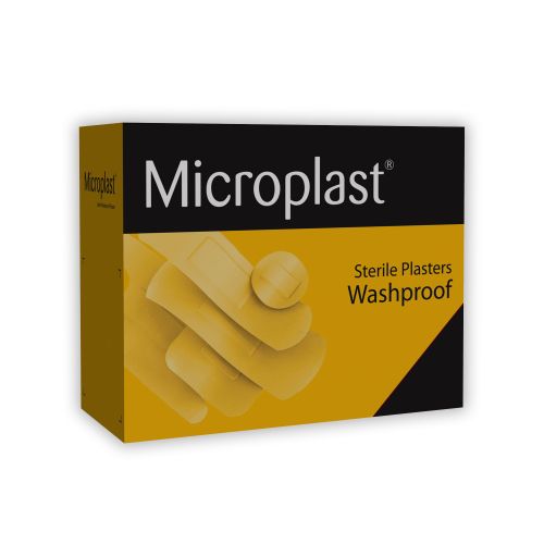 [MD04240] Microplast Assorted Sterile Washproof Plasters x 100