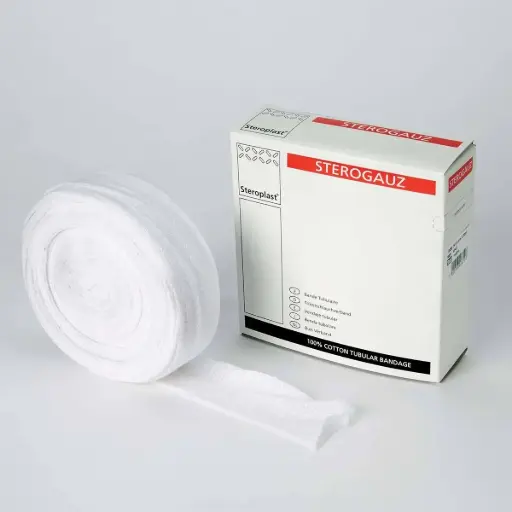 [MD04327-01] Tubular Gauze Bandage - Size 01 - 1.5cm x 20m