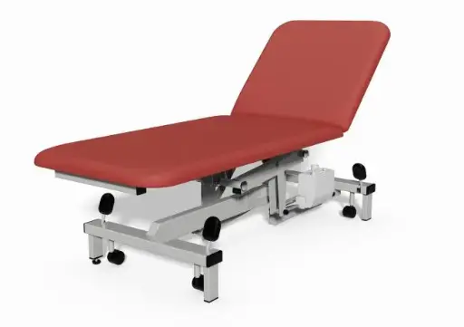 [MD04632-GS] Plinth Medical 2 Section Electric Couch - Gingersnap