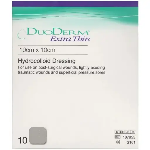 [MD05331] DuoDerm Extra Thin Dressing - 10cm x 10cm x 10
