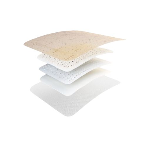 [MD05336] Mepilex Border Comfort Lite Dressing - 4cm x 5cm x 10