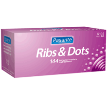 [MD06271] Pasante Ribs and Dots Condoms - Clinic Pack x 144