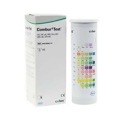 [MD06438] Roche Combur 9 Test Strips x 100