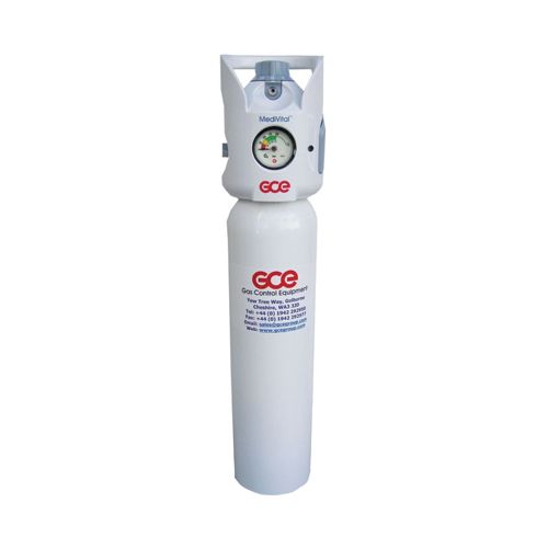 [MD06893] Medivital Oxygen 2 Litre Cylinder Kit 400 Litres *SEE MEMO*