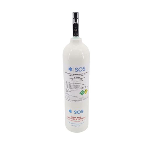 [MD06894] 400L Oxygen Cylinder - Full Tank