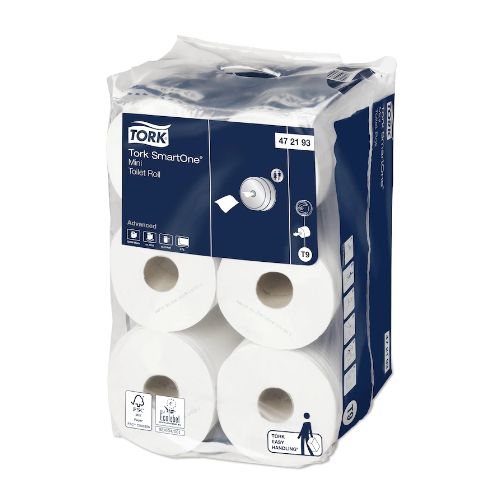 [MD06927] Tork SmartOne Mini Toilet Rolls x 12(472193)