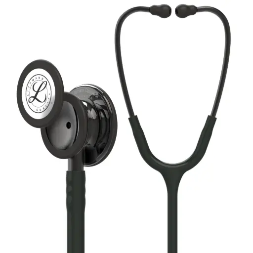 [MD07003-BKS] 3M™ Littmann®  Classic III™ Monitoring Stethoscope, Smoke-Finish, Black Tube, 69 cm, 5811 