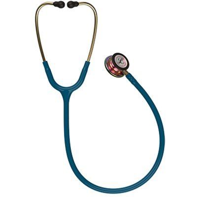 [MD07003-CRB] 3M Littmann Classic III Stethoscope - CaribBl w/ Rbow ChestP
