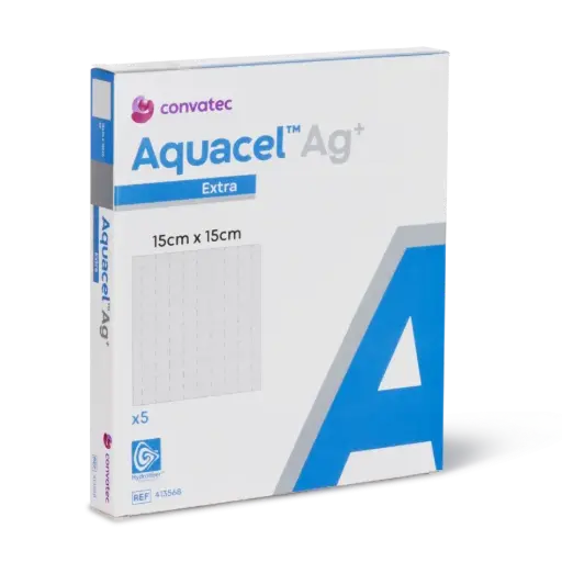 [MD07921] Aquacel AG+ Hydro Dressing - 10cm x 10cm x 10