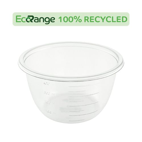 [MD08044] 100% Recycled Single Wrapped Bowl - 500ml x 36