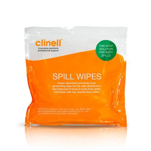 [MD08098] Clinell Spill Wipes (each)(CSW1EU)