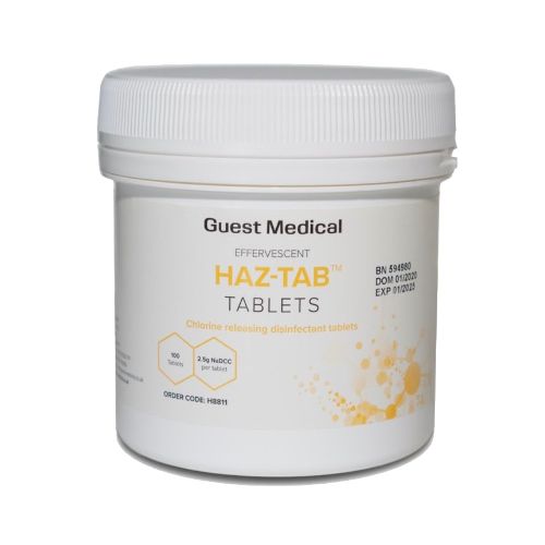 [MD08256] 2.5g Haz-Tab Tablets (100 tablets) x 6 Tubs