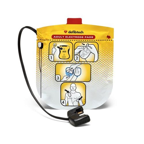 [MD08337] Lifeline Adult Defib Pads for use with View, ECG, Pro