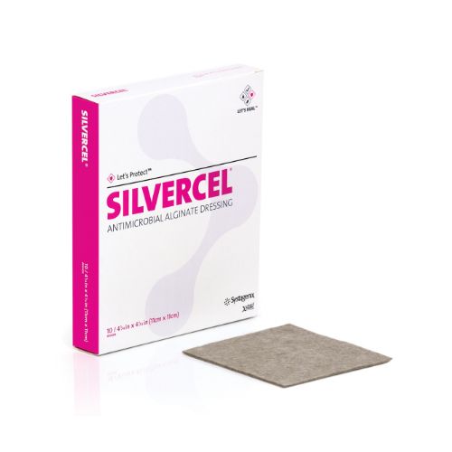 [MD08357] Silvercel Hydro-Alginate Dressing - 5cm x 5cm x 10
