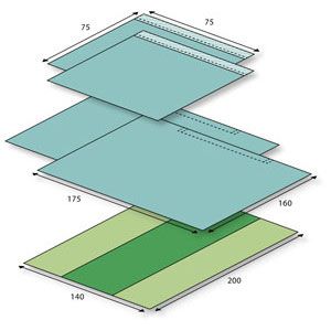 [MD08602] Universal Drape Pack 3ply x 10