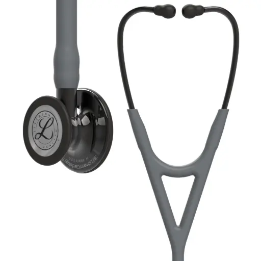 [MD08693] 3M™ Littmann® Cardiology IV™ Diagnostic Stethoscope, High Polish Smoke Finish Chestpiece, Gray Tube,  Smoke Stem and Smoke Headset, 69 cm, 6238