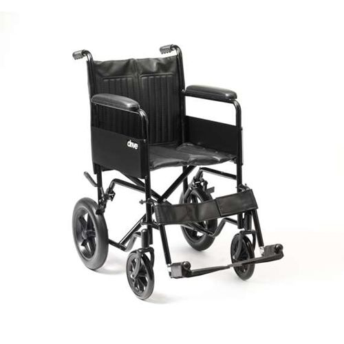 [MD09056] Steel Transit Wheelchair