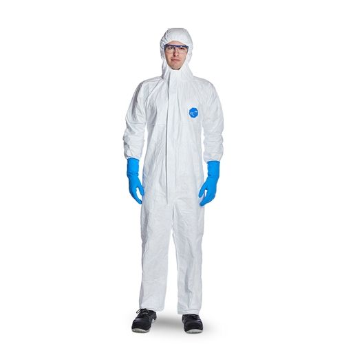 [MD09377] Tyvek Classic Expert Disposable Coverall White - XXL